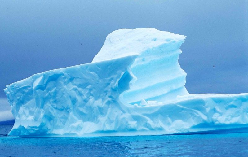 Un iceberg gigante se vuelve atracción turística en Canadá